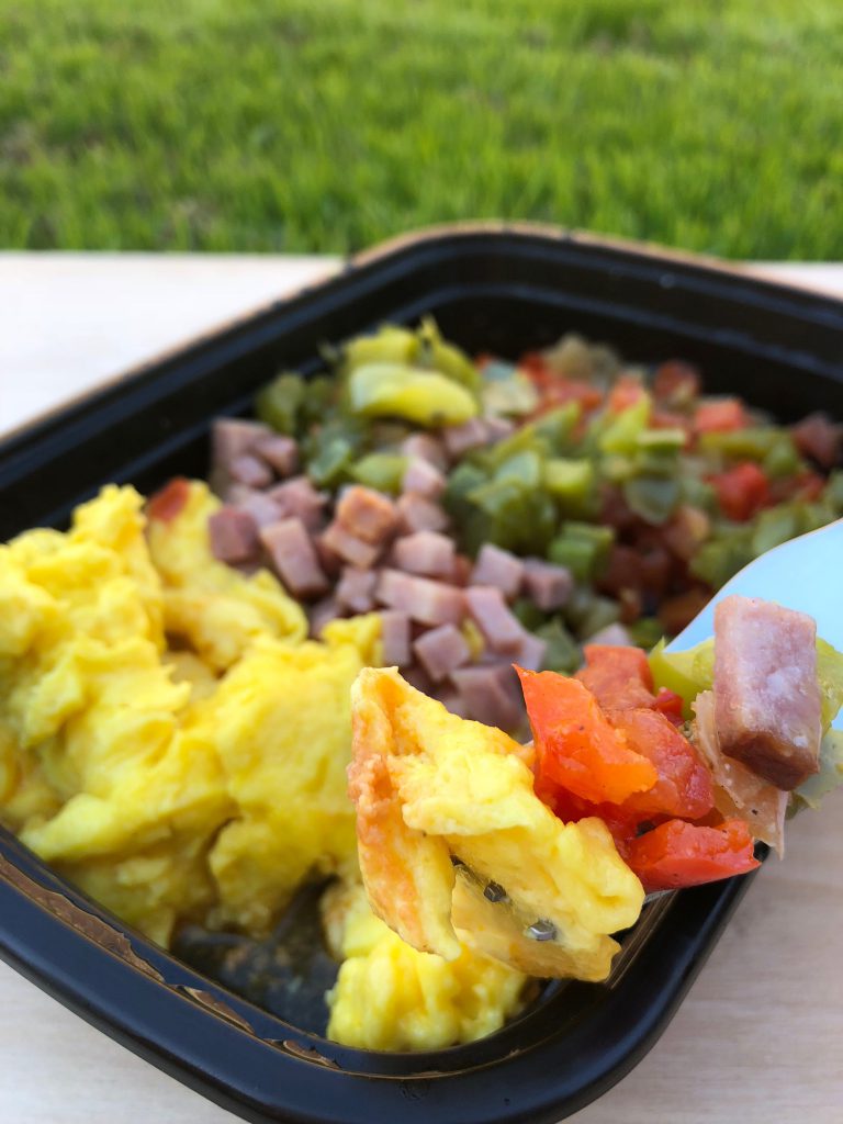 Scrambled Eggs, Italian Sausage, Peppers, Home Fries PaleoZone Nutrition