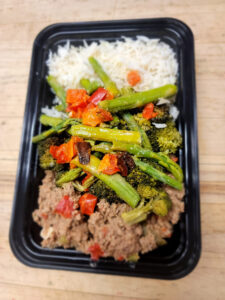 Turkey Saute with Broccoli and Asparagus Zone - PaleZone Prepared Meals